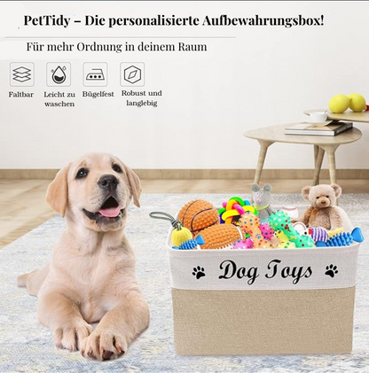 Pet Tidy - Die personalisierte Aufbewahrungsbox für dein Haustier